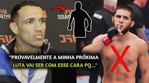 charles oliveira|charles oliveira próxima luta.